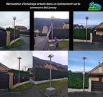 Pose, remplacement et dépannage eclairgae public